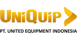 logo uniquip hitam